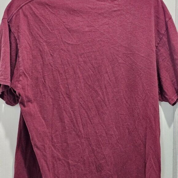SUPER MARIO Tee Shirt - Size Large Youth - Burgundy Color - Picture 10 of 15